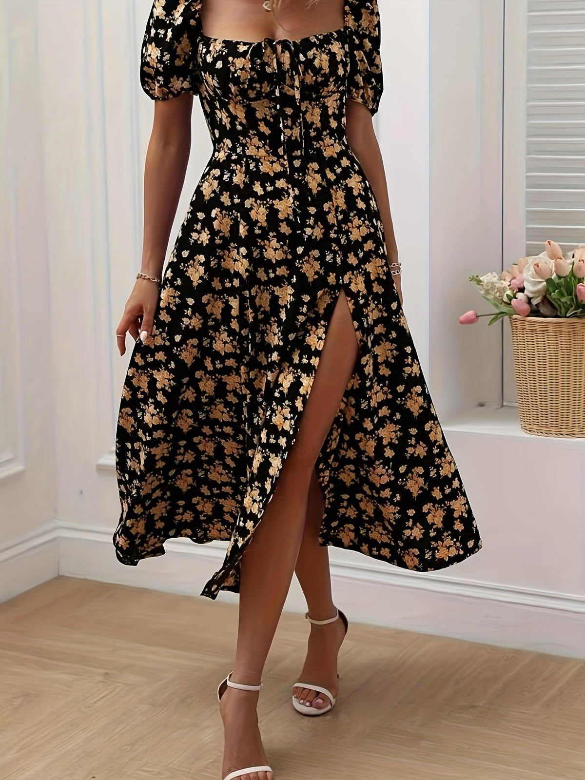 Vestido Floral Elegante Chloé