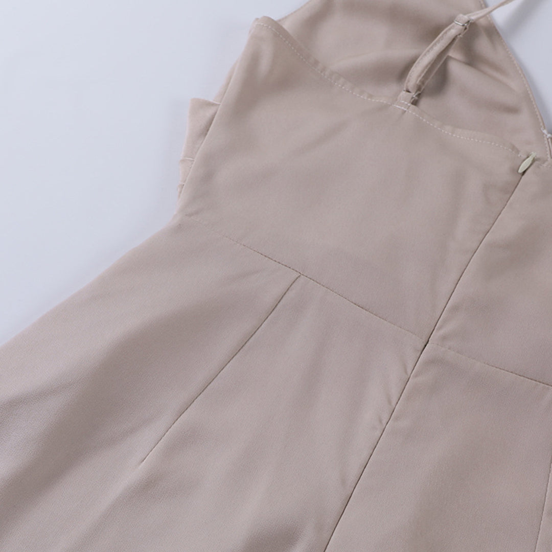 Vestido Elegante con Escote Victoria