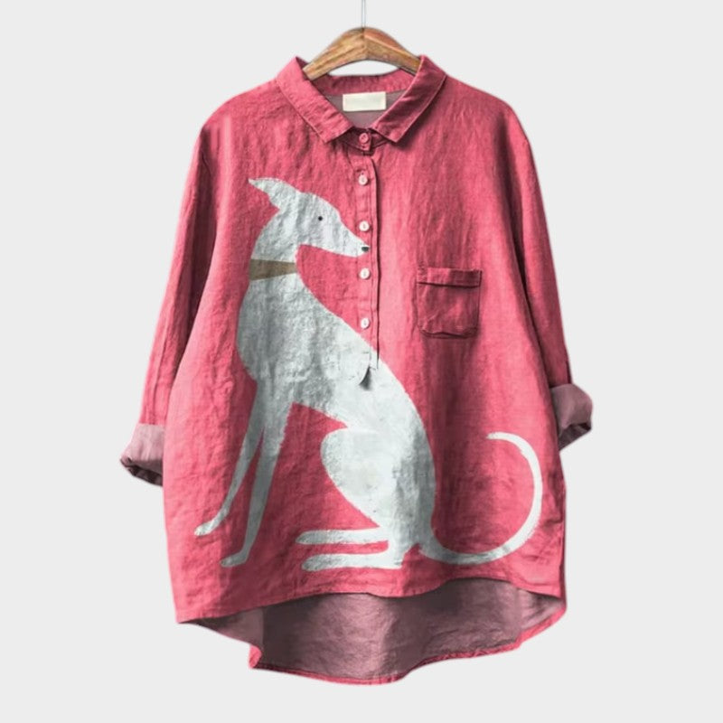 Elegante Blusa de Verano de Linne