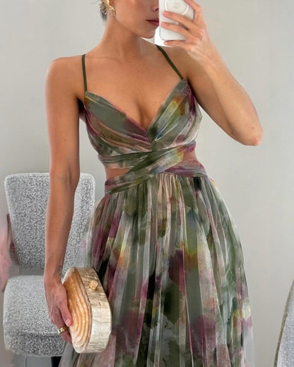 Vestido Maxi Floral con Elegancia