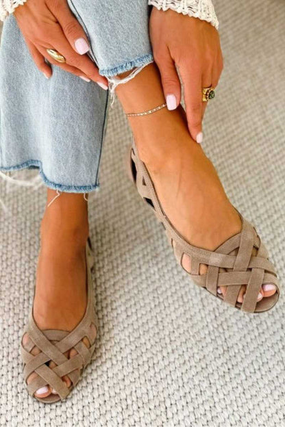 Sandalias Trenzadas Verano Vivo