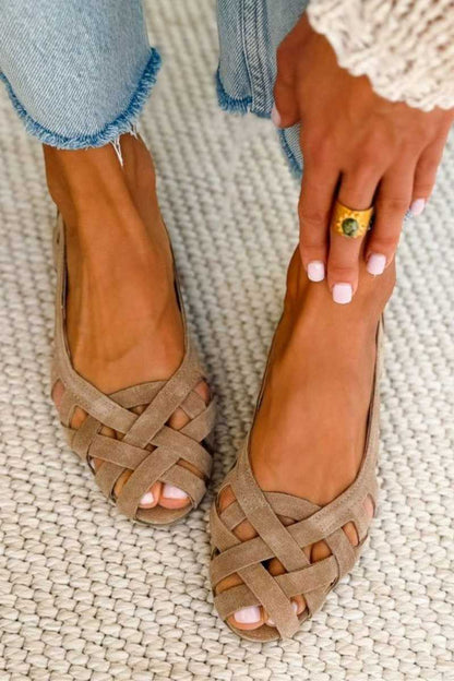 Sandalias Trenzadas Verano Vivo