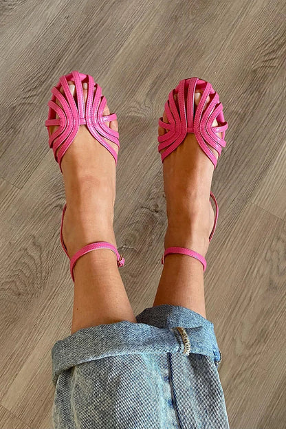 Sandalias Joyas Doradas
