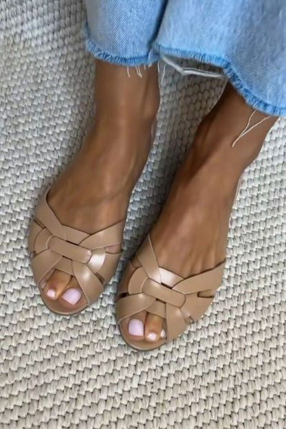 Sandalias Trenzadas Naturales