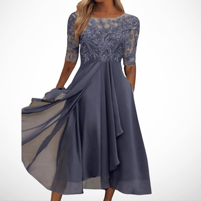Vestido Elegante de Encaje Léa