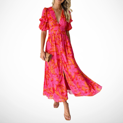 Vestido Maxi Brillo Solar