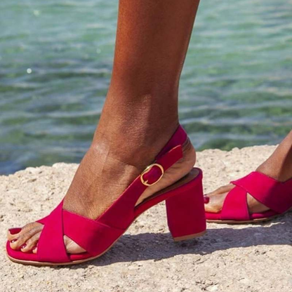 Sandalias de Verano Azul