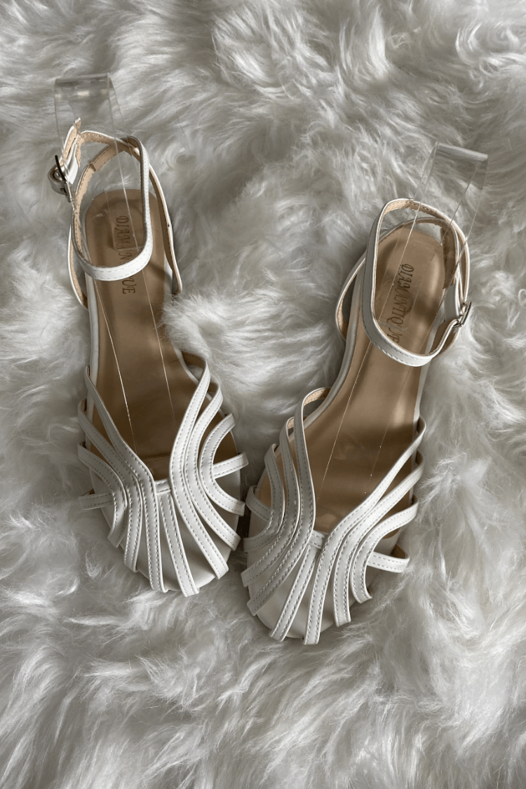 Sandalias Joyas Doradas
