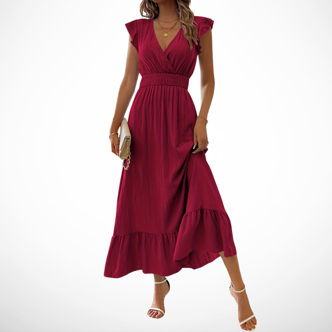 Elegante Vestido Fluido Clara