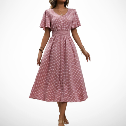 Vestido Chic de Lunares Élisa