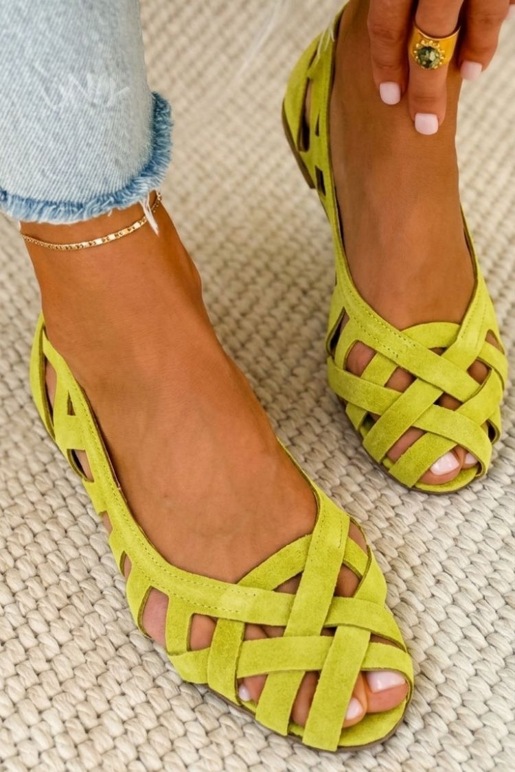 Sandalias Trenzadas Verano Vivo