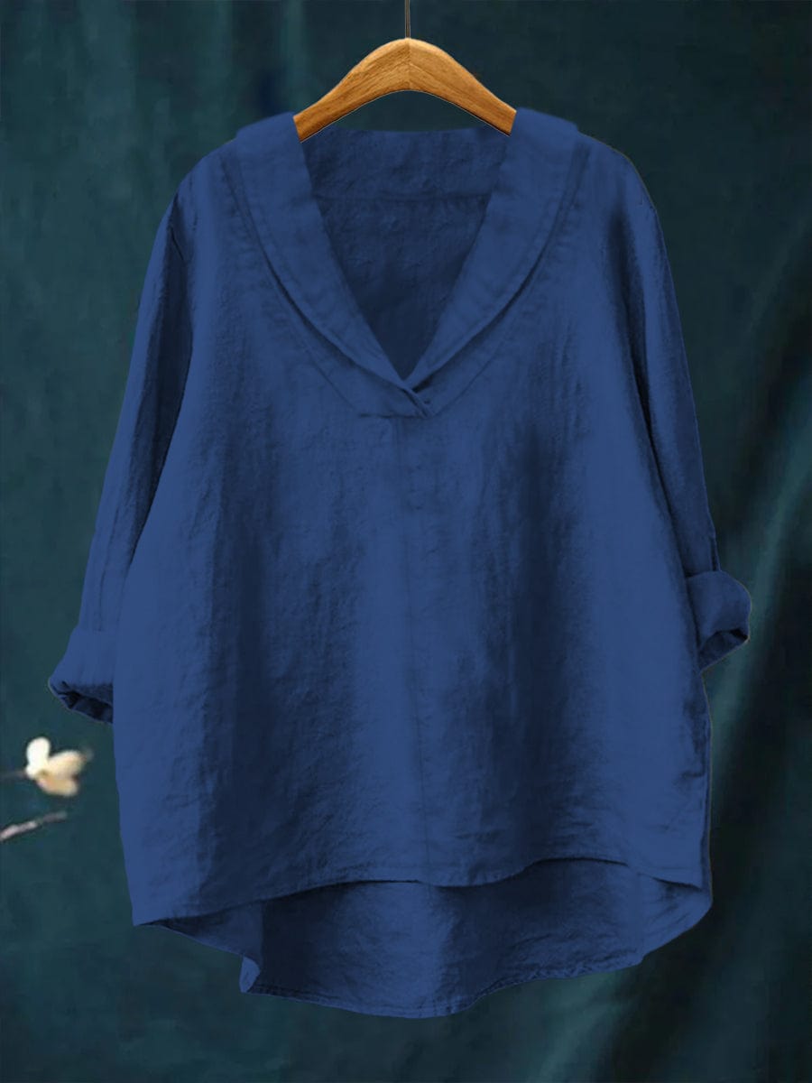 Elegante Camisa de Verano en Lino