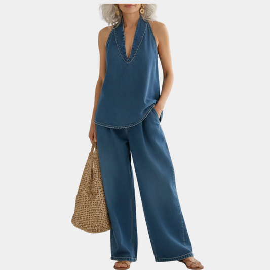 Conjunto Denim Vintage