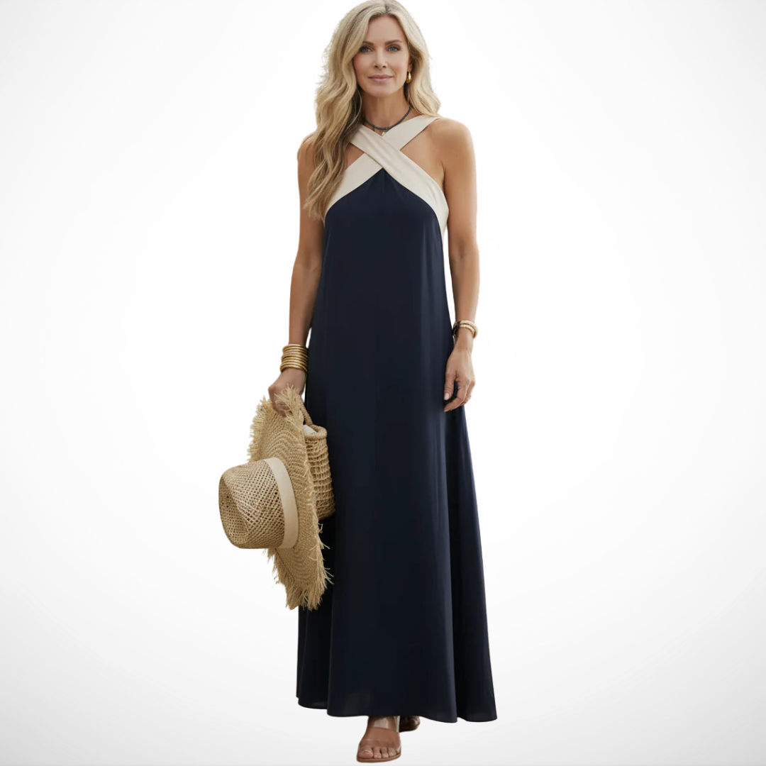 Vestido Maxi Riviera Elegante