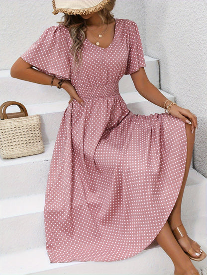 Vestido Chic de Lunares Élisa