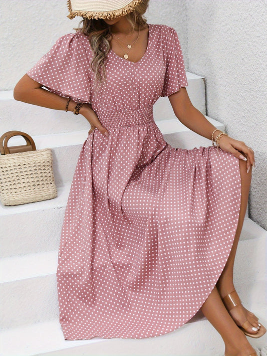 Vestido Chic de Lunares Élisa