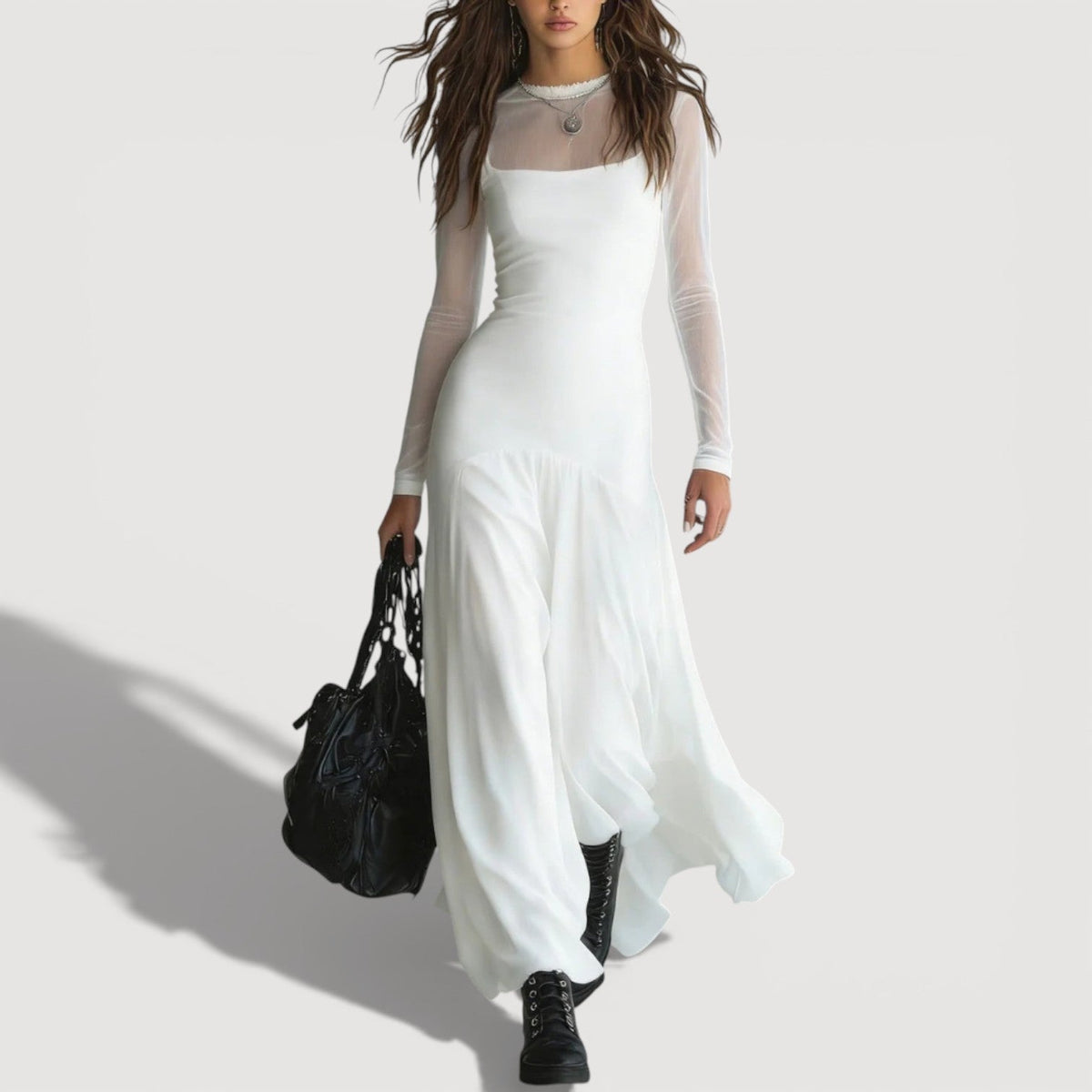 Vestido de Elegancia Mística