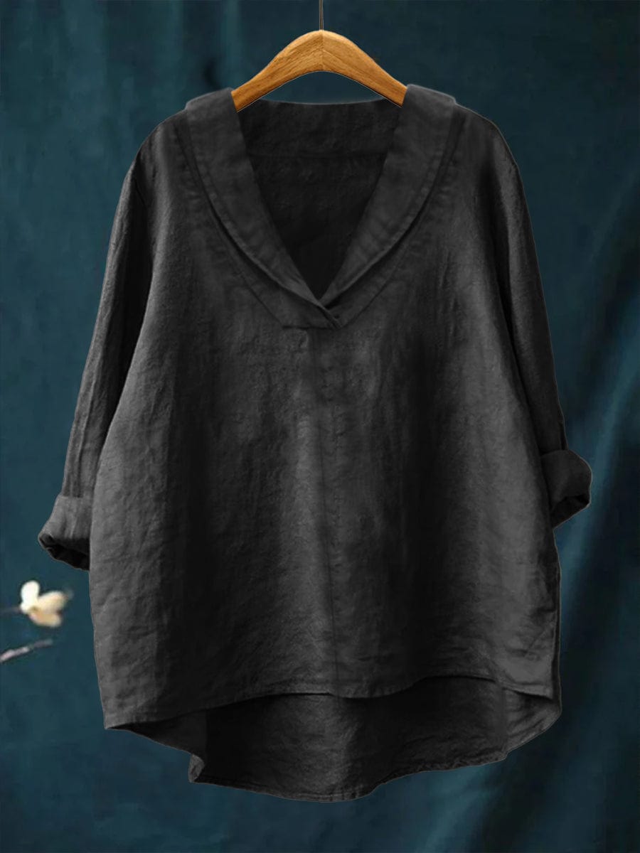 Elegante Camisa de Verano en Lino