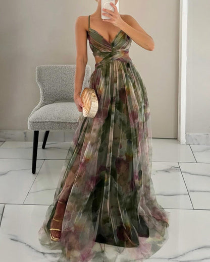 Vestido Maxi Floral con Elegancia