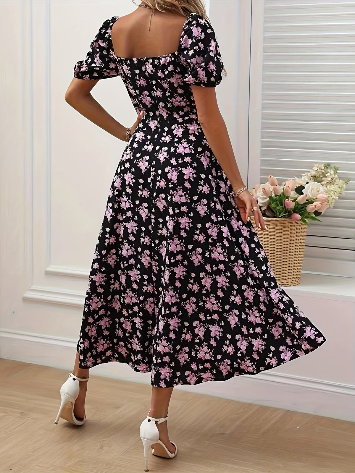 Vestido Floral Elegante Chloé