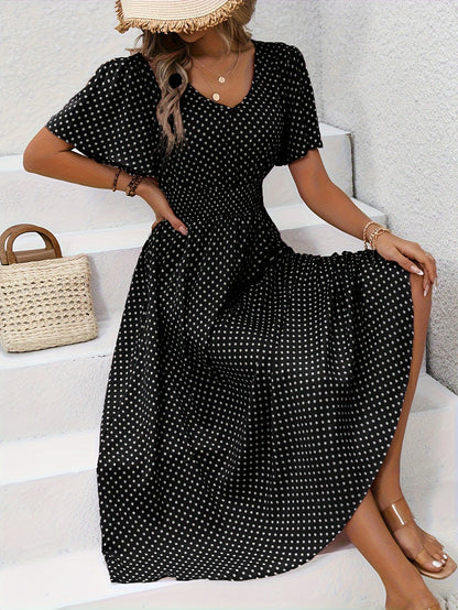 Vestido Chic de Lunares Élisa
