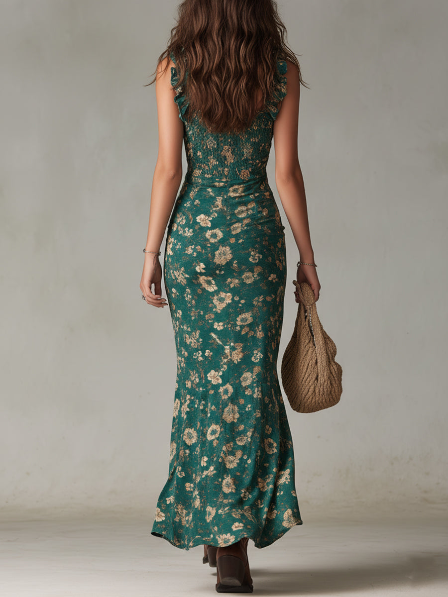Vestido Elegante con Escote Bohemio Giada