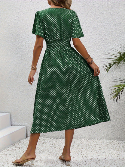 Vestido Chic de Lunares Élisa