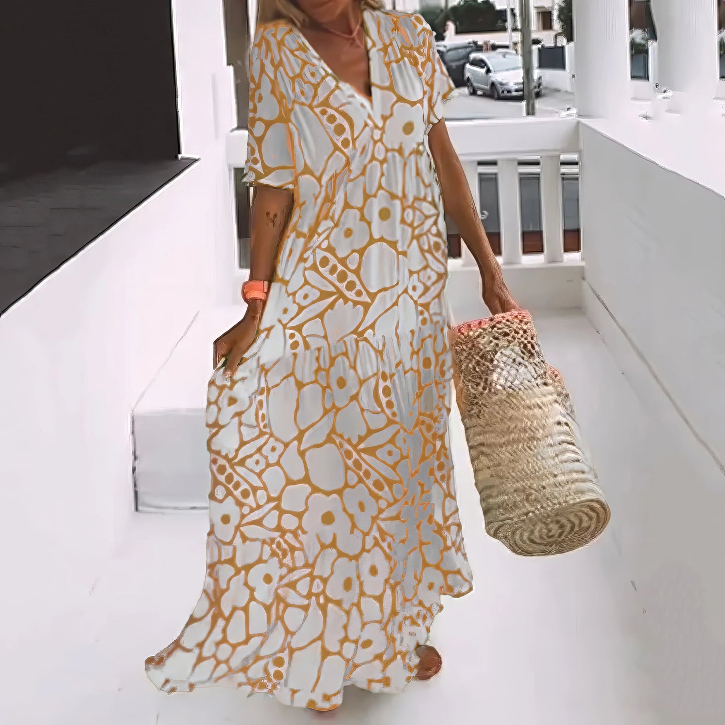 Vestido Maxi de Elegancia Natural