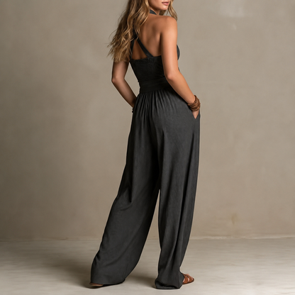 Mono Elegante Escote Cruzado