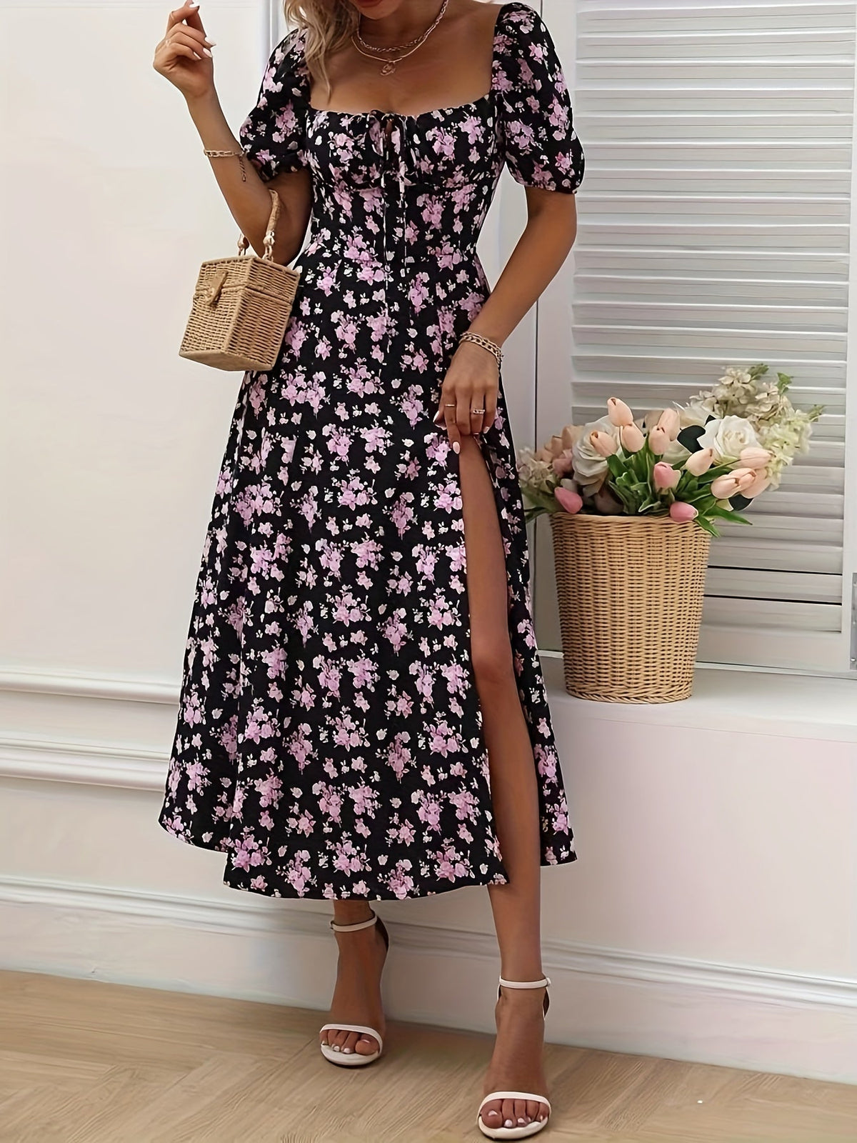 Vestido Floral Elegante Chloé