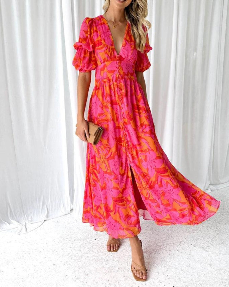 Vestido Maxi Brillo Solar