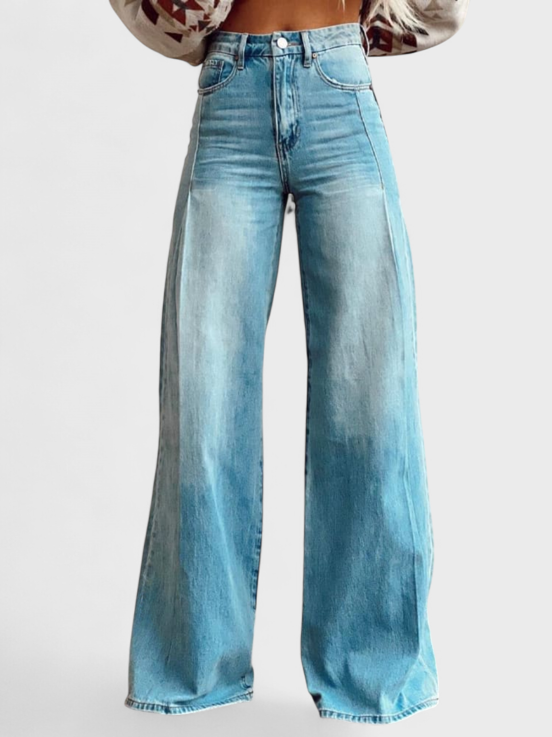 Avery – Pantalón elegante de pierna ancha