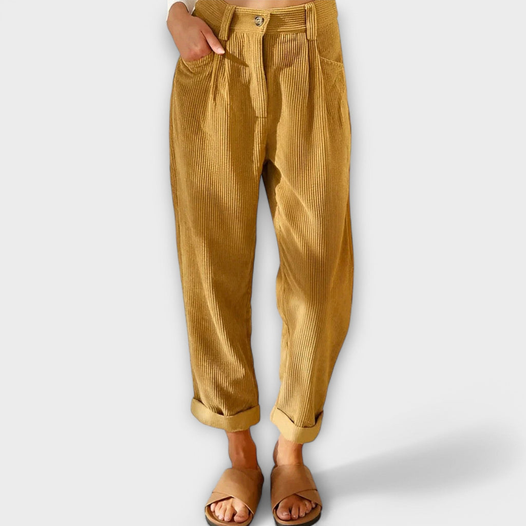 Pantalón de Terciopelo Moderno