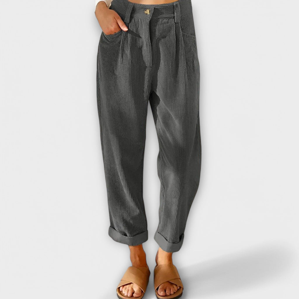Pantalón de Terciopelo Moderno