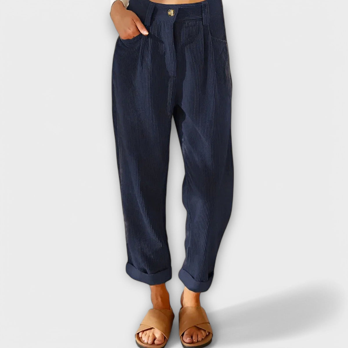 Pantalón de Terciopelo Moderno