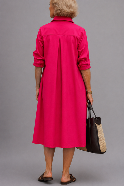 Sofisticado vestido midi