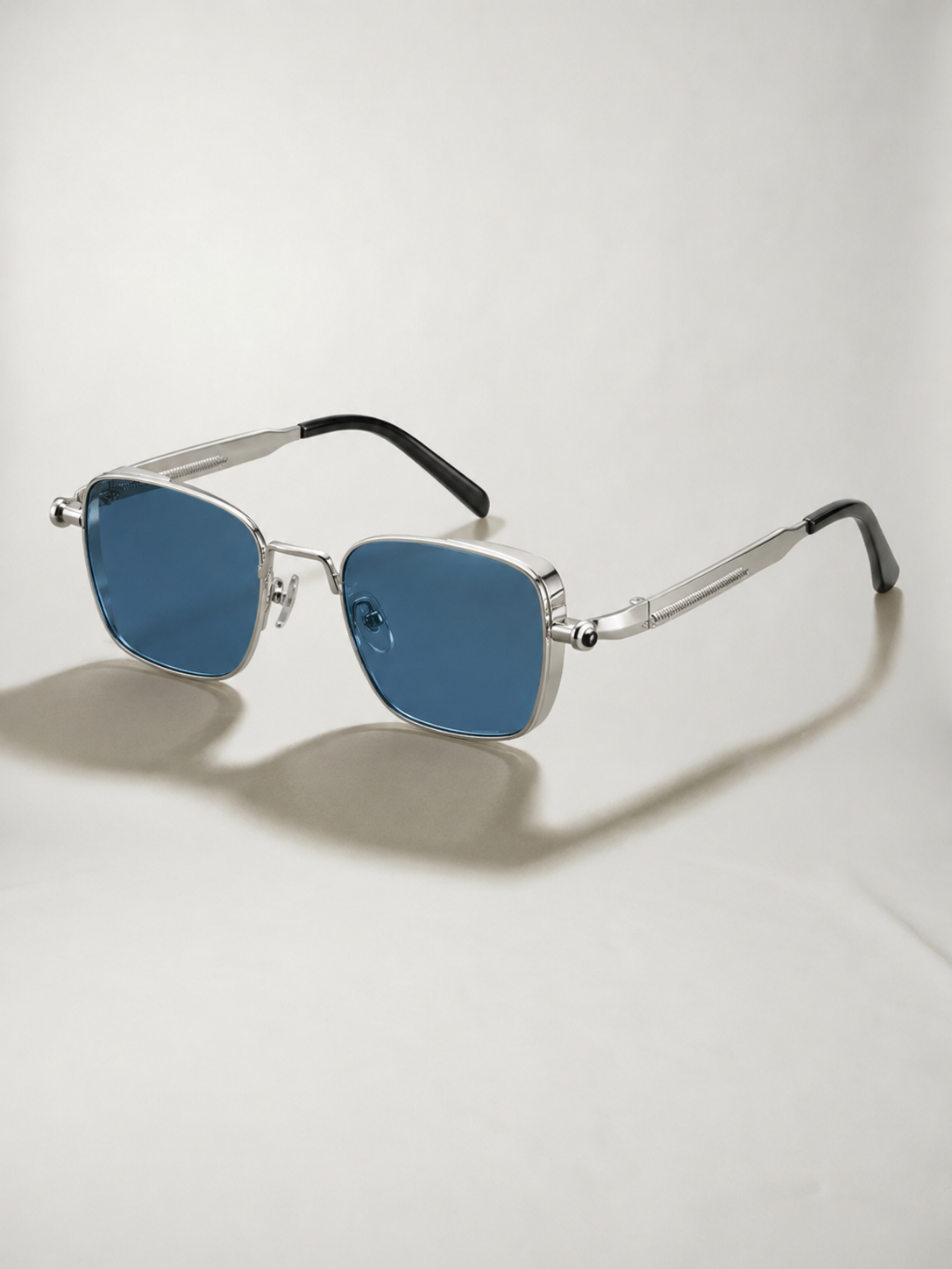 Gafas de Sol Metálicas Retro con Varillas de Muelle