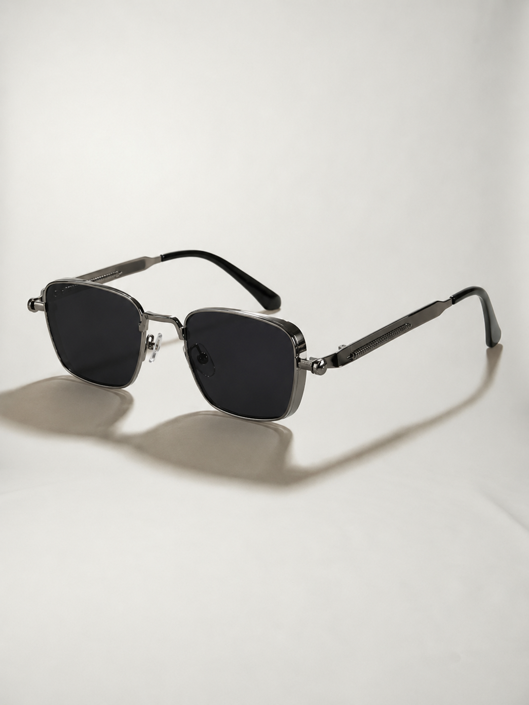 Gafas de Sol Metálicas Retro con Varillas de Muelle