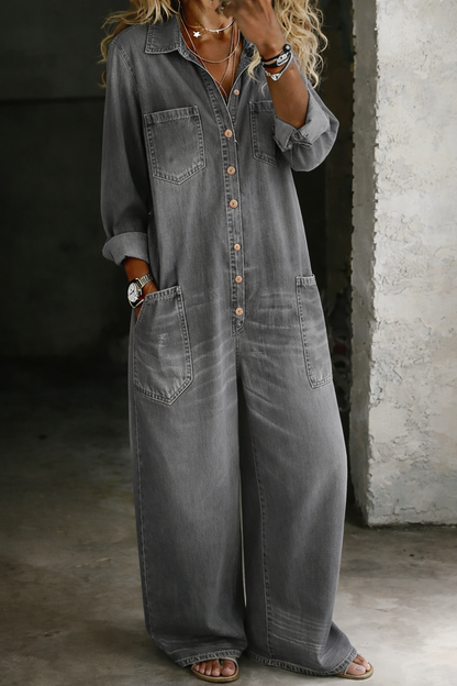 Mono denim cómodo y casual