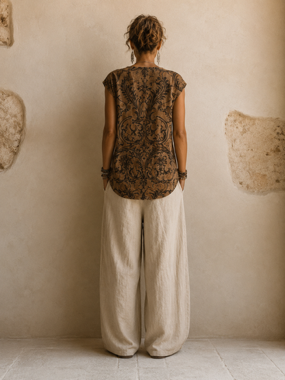 Conjunto Bohemio de Tres Piezas
