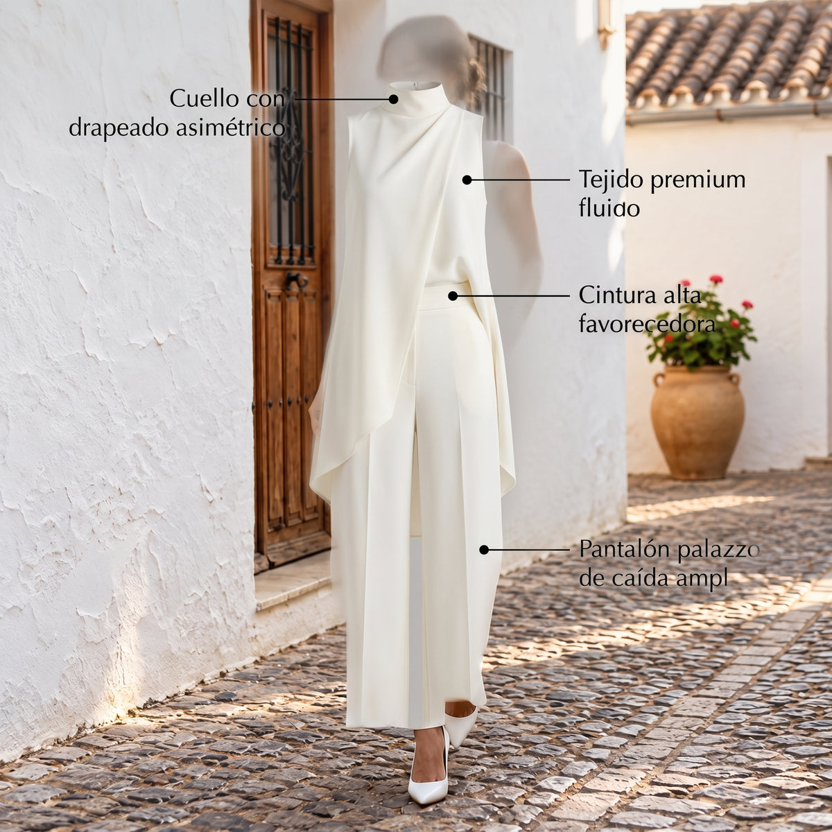Mono Largo de Caída Elegante