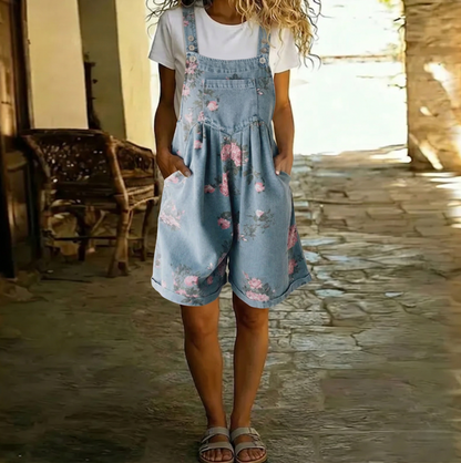 Pantalones Salopette Denim