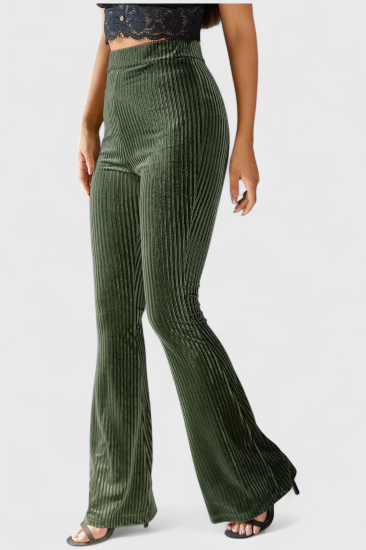 Liset Pantalones Acampanados de Pana