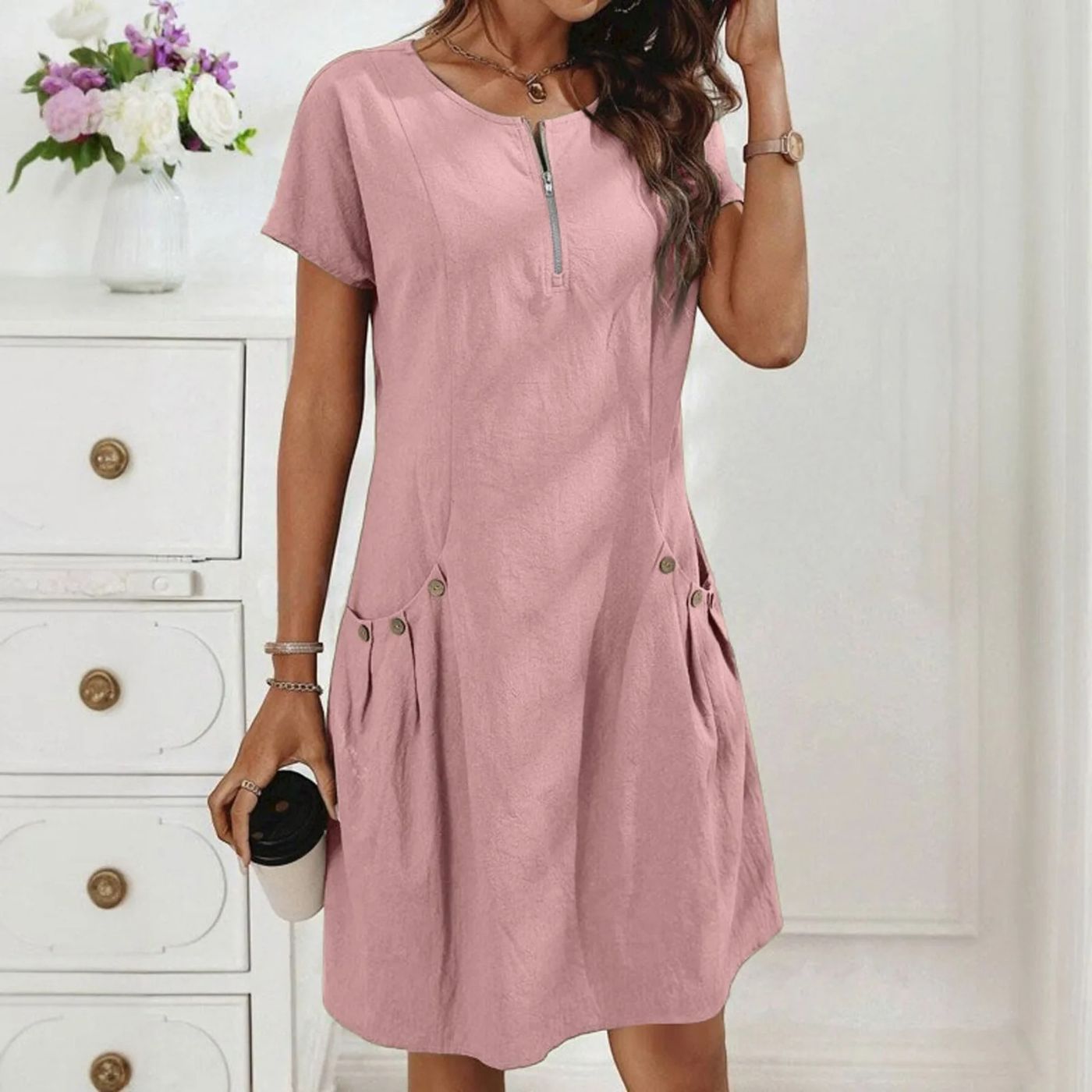 Vestido de Verano Liviano y Elegante