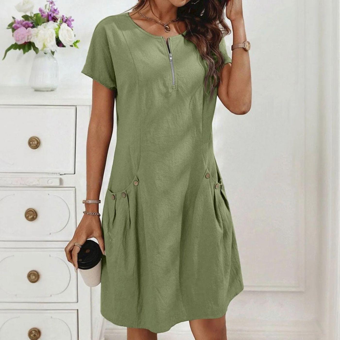 Vestido de Verano Liviano y Elegante
