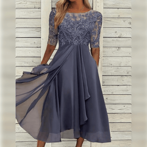 Vestido Elegante de Encaje Léa