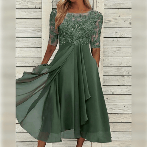 Vestido Elegante de Encaje Léa