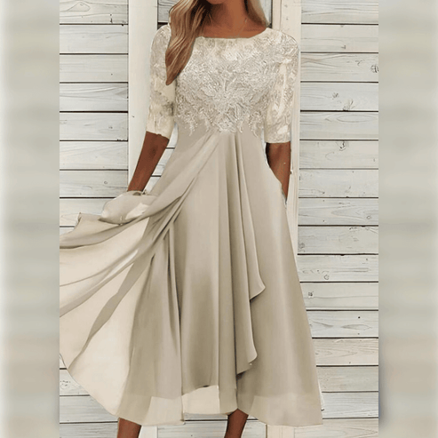 Vestido Elegante de Encaje Léa