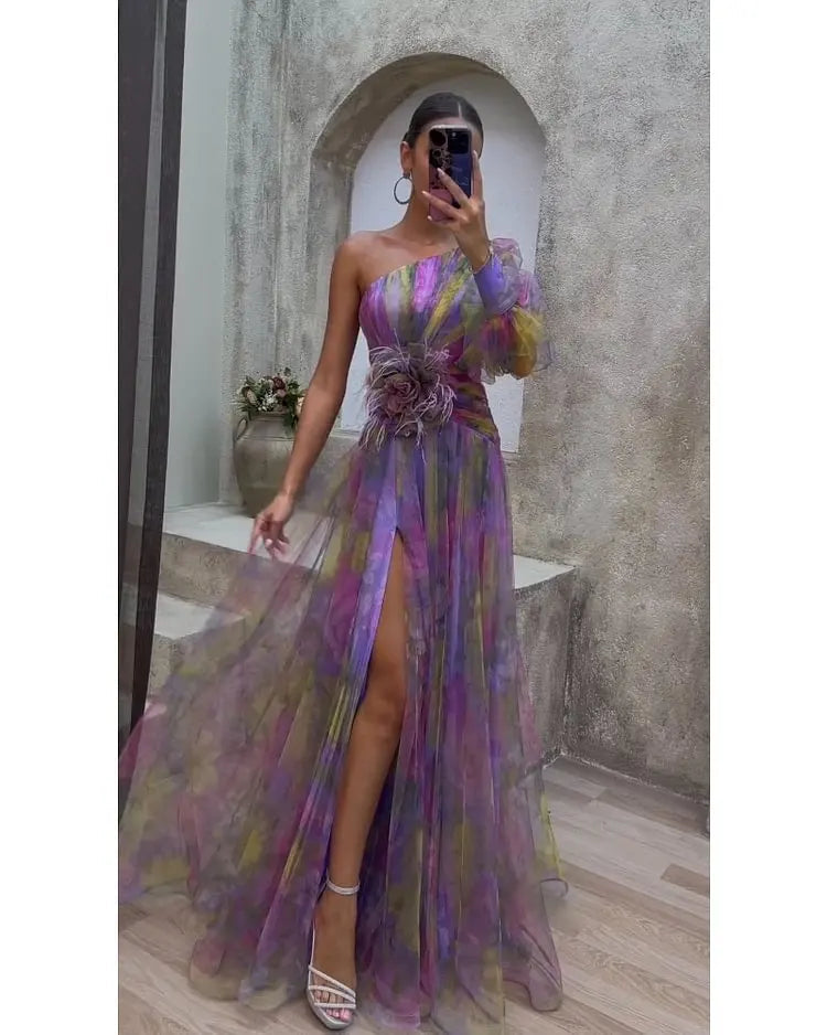 Vestido Floral con Toque de Elegancia
