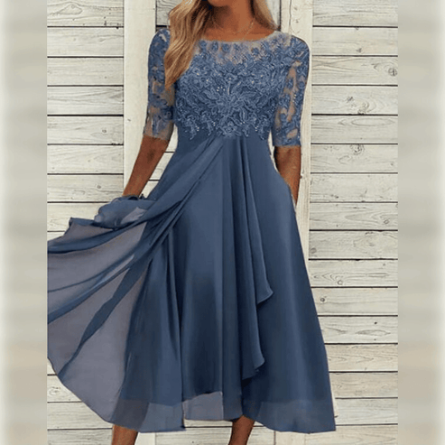 Vestido Elegante de Encaje Léa